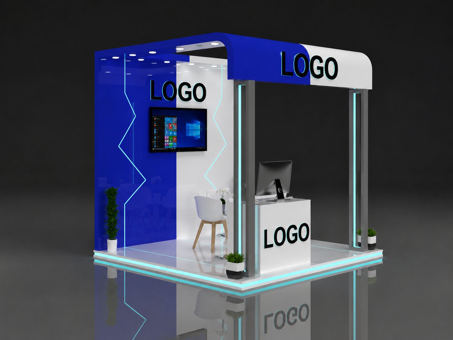 Option 4 - Stand Size 9 sqm