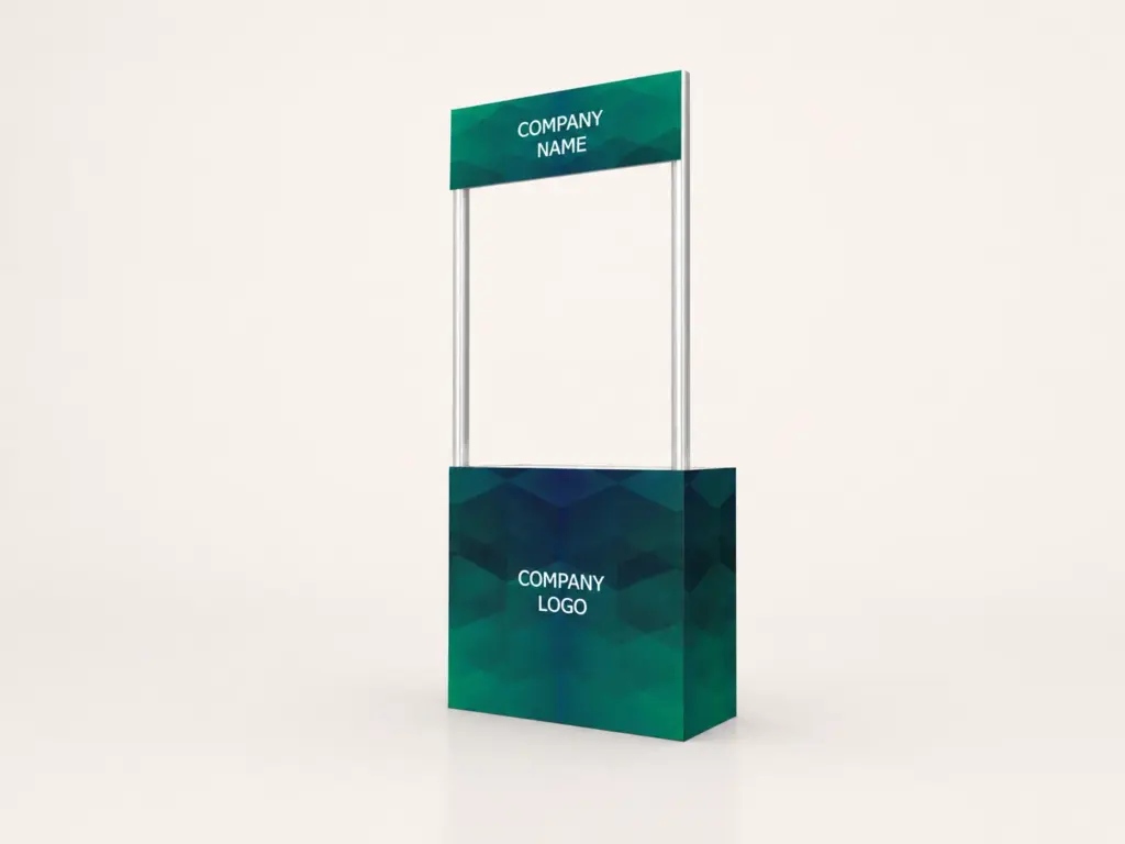 Flex Option Branding for POD Counter with Fascia